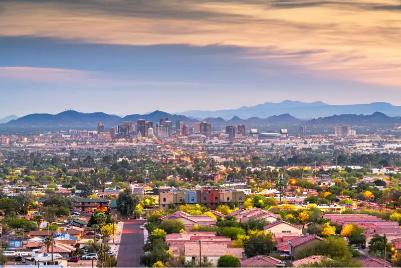 Phoenix skyline - Stead & Associates serves the Phoenix metro area